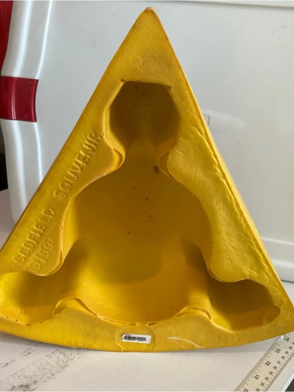 Foam Yellow Cheesehead Hat for Greenbay Packers fans Unisex Adult - Picture 5 of 7